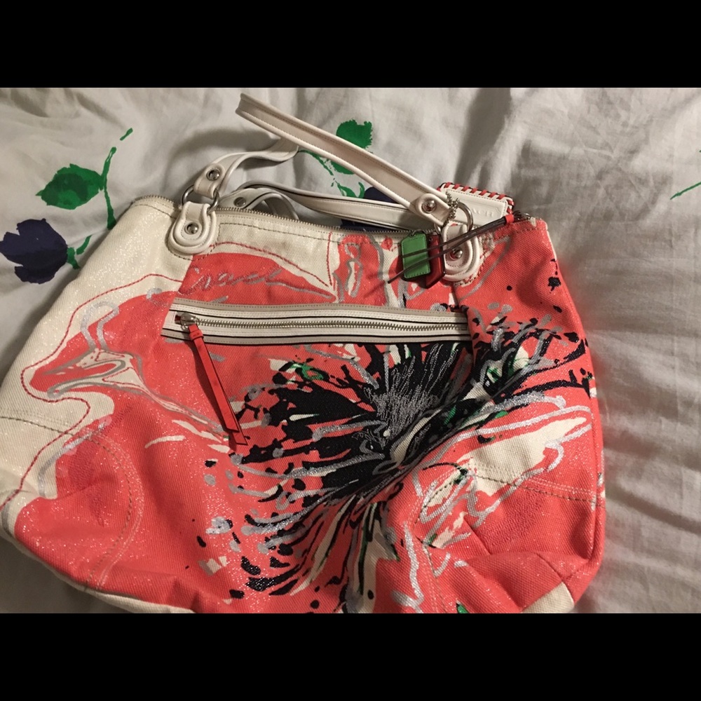 Coach Poppy Glam Tote